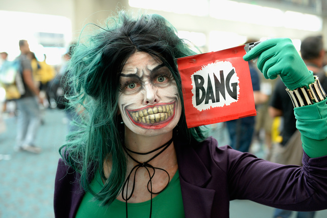 SAN DIEGO, CA - JULY 21: Cosplayer attends Comic-Con International on July 21, 2016 in San Diego, California. (Photo by Matt Cowan/Getty Images)
