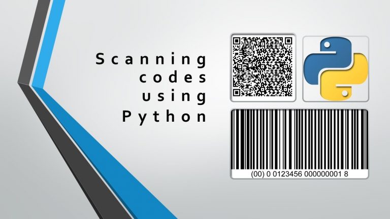 QR-код баркод Python