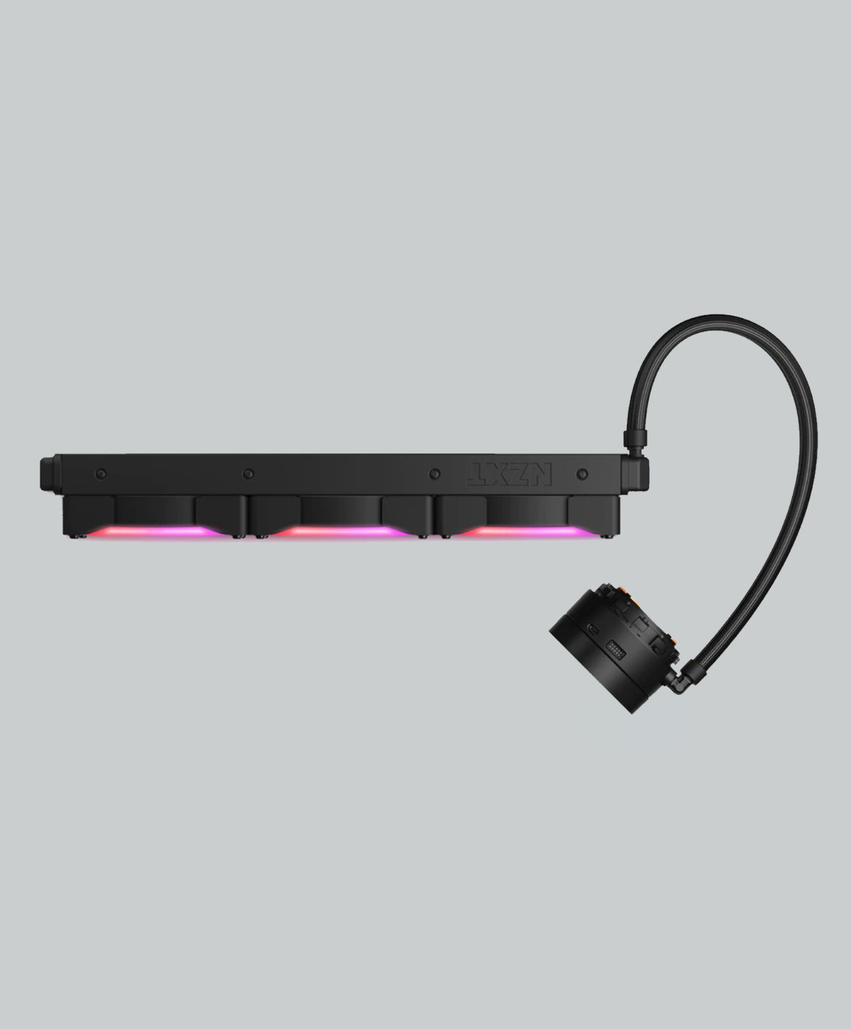 CPU кулер AIO NZXT Kraken X73 RGB 3x120mm AER RGB 2 fans, RL-KRX73-R1 - Image 2
