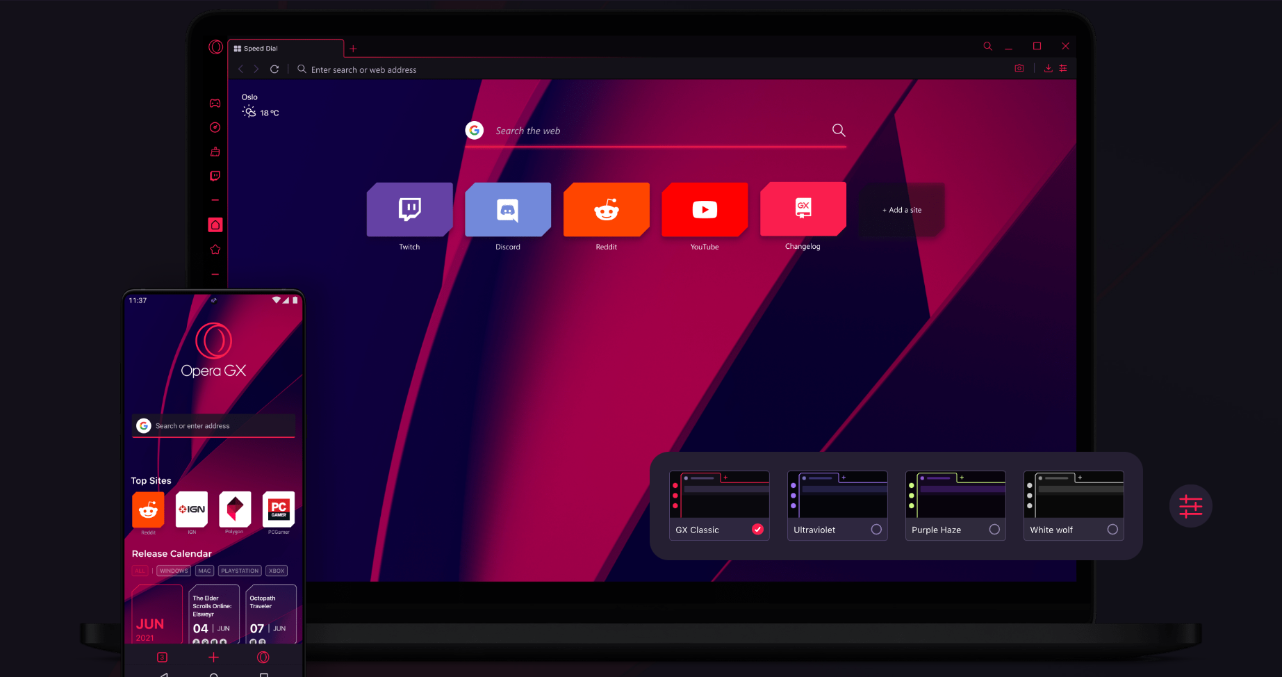 Opera GX е прелистувач за гејмери ⋆ IT.mk