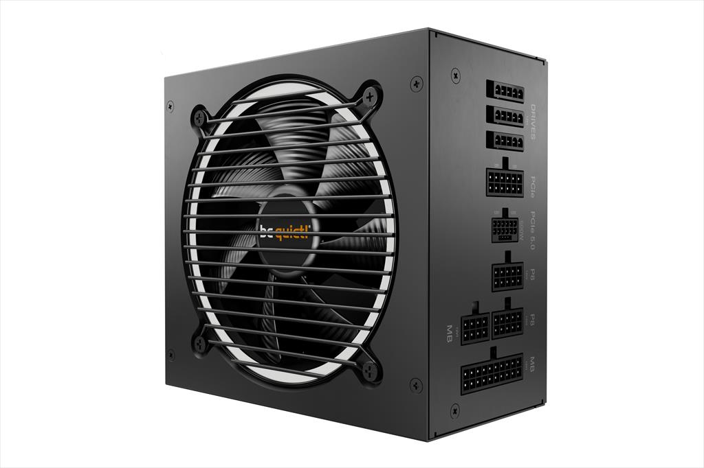 PSU 750W BE QUIET! PURE POWER 12 M w/PCIe 5.0, 80 Plus GOLD FULL MODULAR, BN343 26196