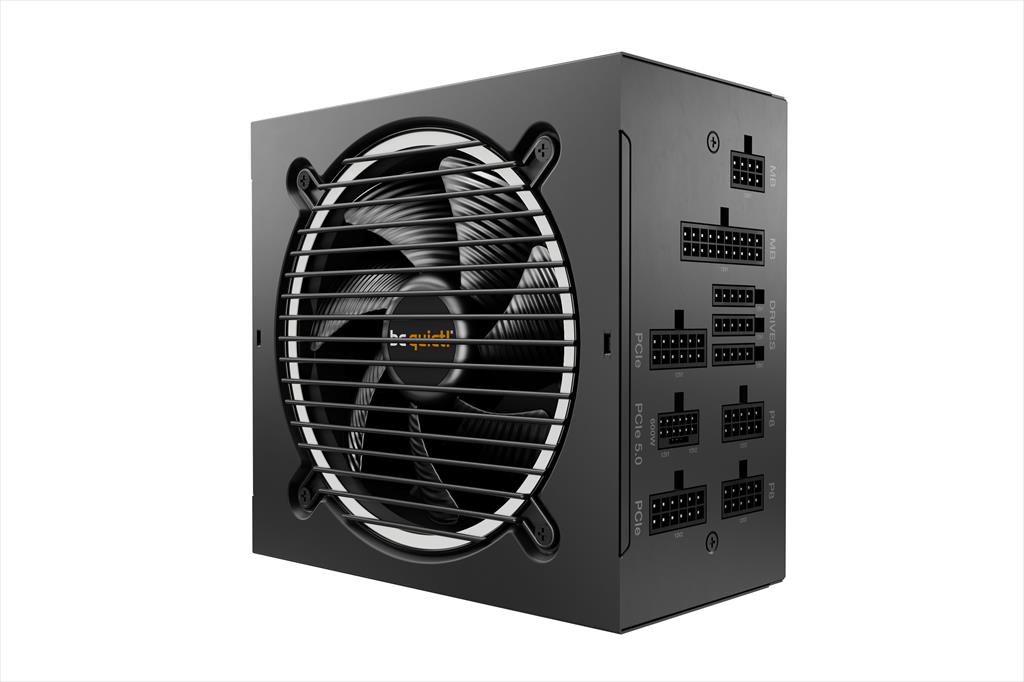 PSU 850W BE QUIET! PURE POWER 12 M w/PCIe 5.0, 80 Plus GOLD FULL MODULAR, BN344 26197