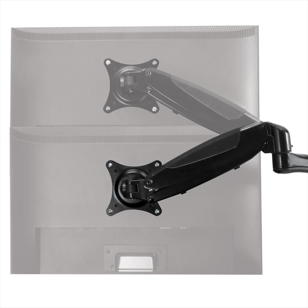 MONITOR WALL MOUNT ARCTIC W1-3D, GAS SPRING, 1 MONITOR up to 43", VESA 100/75mm, Tilt, Swivel, Rotation, 8kg, AEMNT00032A 09625