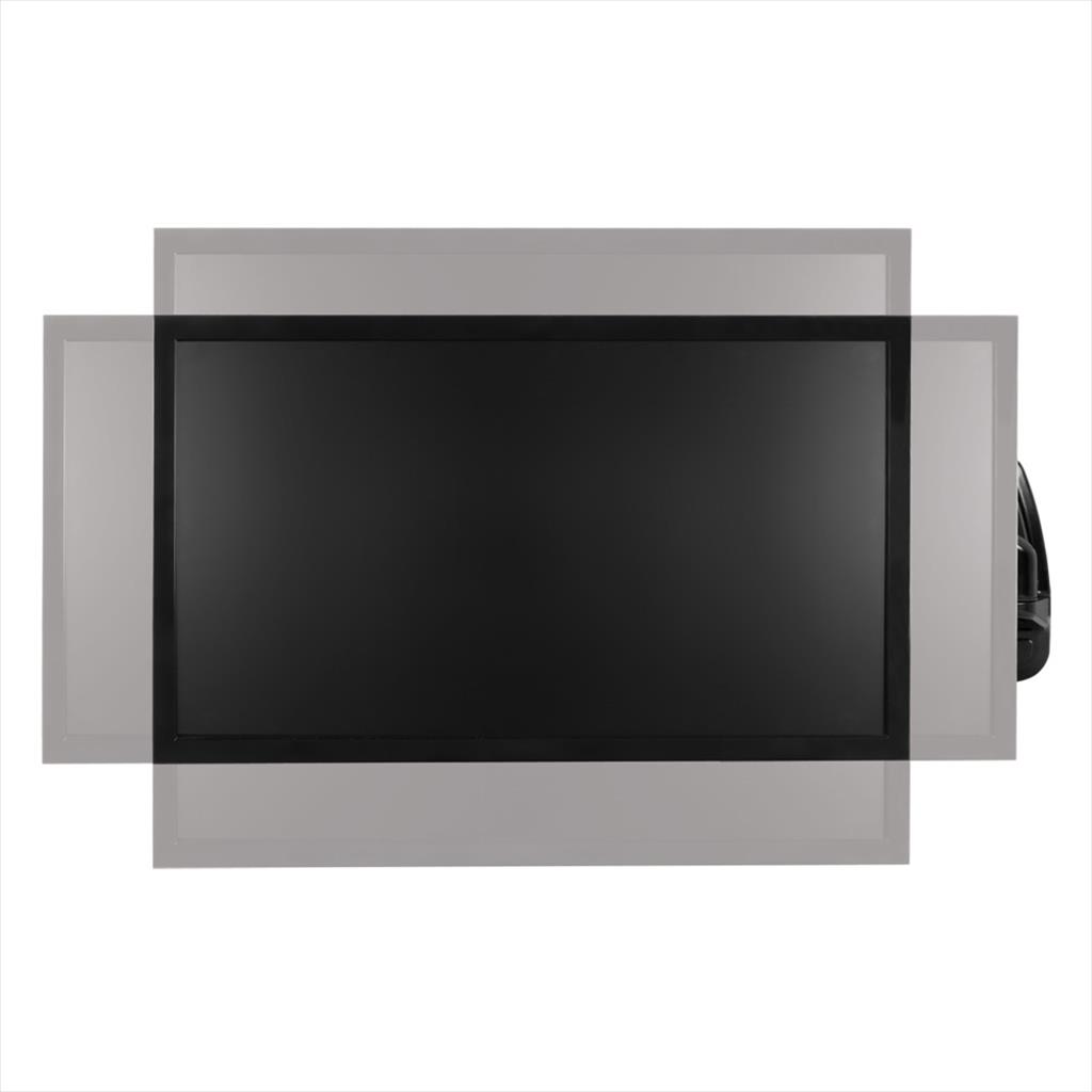 MONITOR WALL MOUNT ARCTIC W1-3D, GAS SPRING, 1 MONITOR up to 43", VESA 100/75mm, Tilt, Swivel, Rotation, 8kg, AEMNT00032A 09625