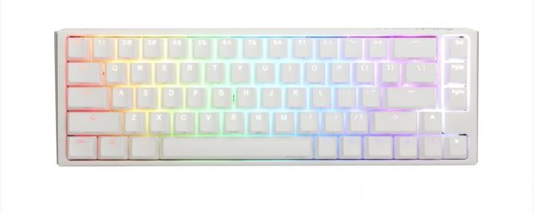 KEYBOARD MECHANICAL DUCKY ONE 3 SF RGB 65% PBT Double-shot keycaps HOT-SWAPPABLE Cherry MX Blue, Pure White, DKON2167ST-CUSPDPWWWSC1