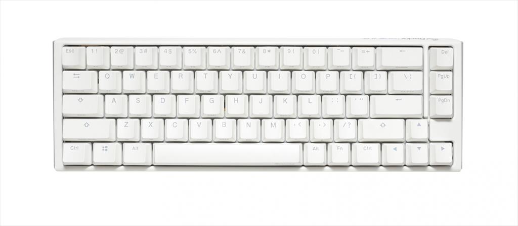 KEYBOARD MECHANICAL DUCKY ONE 3 SF RGB 65% PBT Double-shot keycaps HOT-SWAPPABLE Cherry MX Black, Pure White, DKON2167ST-AUSPDPWWWSC1 08449