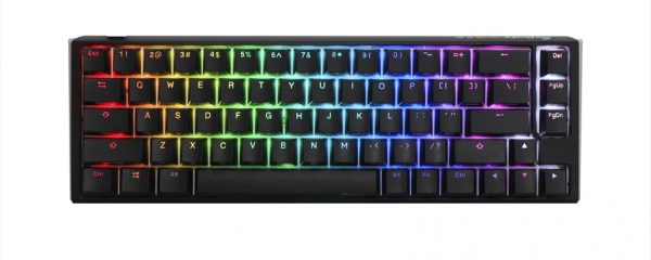 KEYBOARD MECHANICAL DUCKY ONE 3 SF RGB 65% PBT Double-shot keycaps HOT-SWAPPABLE Cherry MX Blue, Black, DKON2167ST-CUSPDCLAWSC1