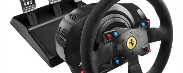 GAME WHEEL THRUSTMASTER T300 FERRARI  ALCANTARA EDITION (PS3/PS4/PC), 4160652