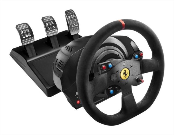 Game wheel thrustmaster t300 ferrari  alcantara edition (ps3/ps4/pc), 4160652