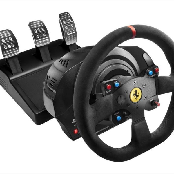 GAME WHEEL THRUSTMASTER T300 FERRARI ALCANTARA EDITION (PS3/PS4/PC), 4160652 56116