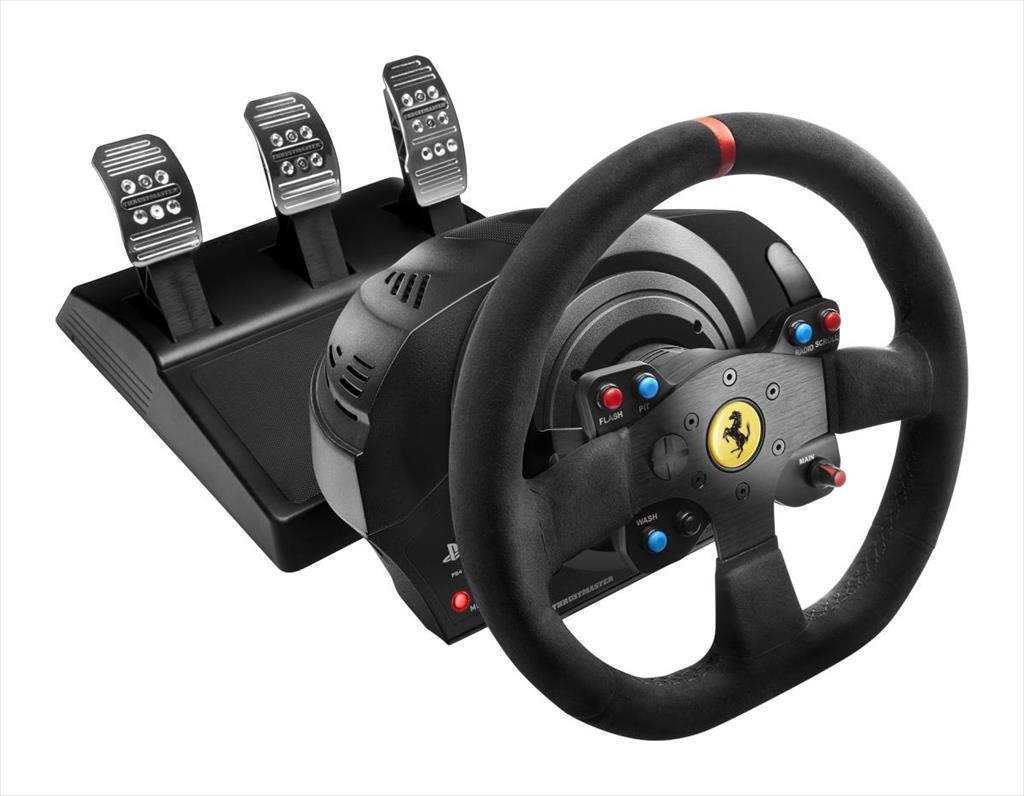 GAME WHEEL THRUSTMASTER T300 FERRARI ALCANTARA EDITION (PS3/PS4/PC), 4160652 56116
