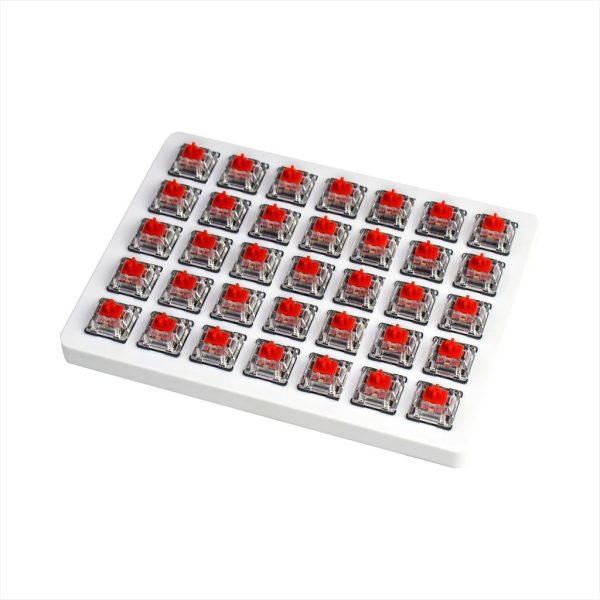 KEYBOARD MECHANICAL SWITCHES KEYCHRON Z91 RED (x35 pieces) Cherry/Gateron/Kailh compatible 08471