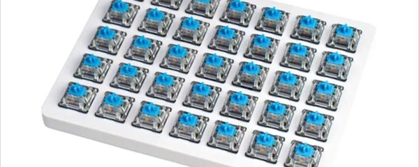 KEYBOARD SWITCH SET MECHANICAL KEYCHRON Gateron Z62 BLUE (x35 pieces) Cherry/Gateron/Kailh compatible
