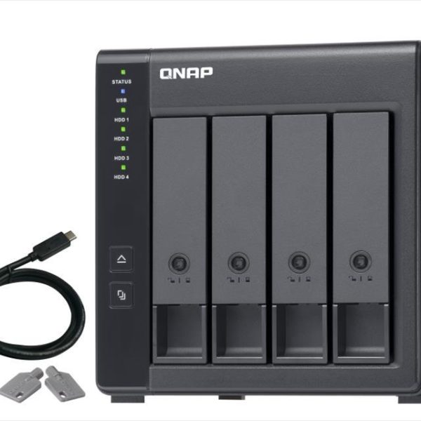 NET NAS SERVER QNAP TR-004, 4 HDD BAY, USB Type-C 3.2 Gen 1 17430