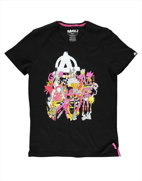 T-shirt rage 2 (the squad men's), black size m