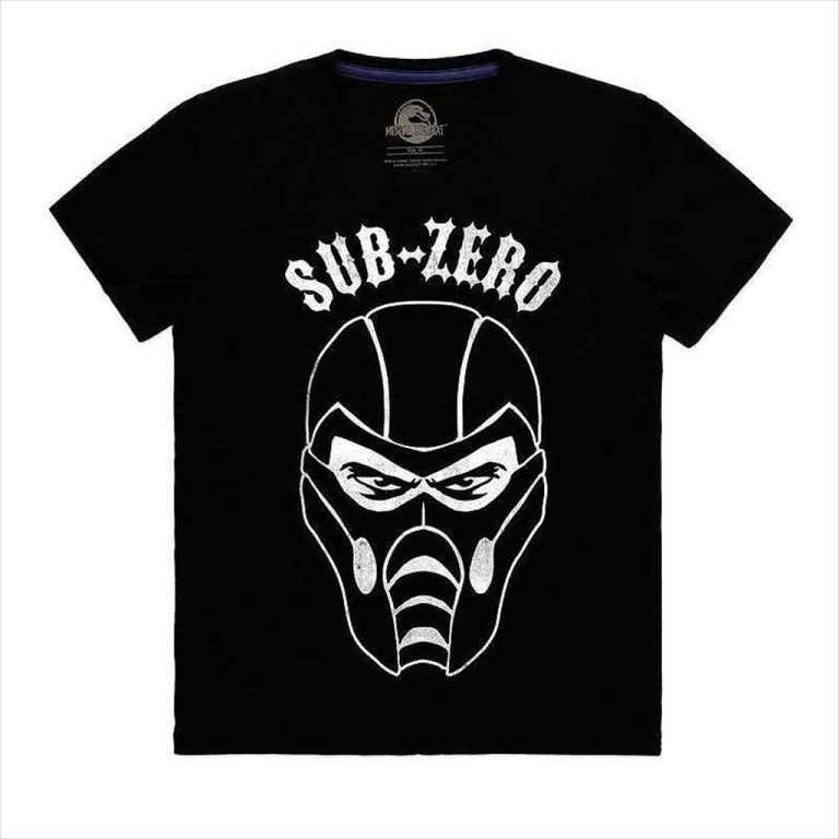 T-SHIRT MORTAL KOMBAT (SCORPIO), Black Size L