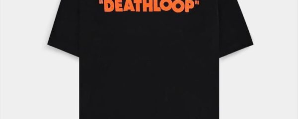 T-SHIRT DEATHLOOP (LOGO), Black Size XL