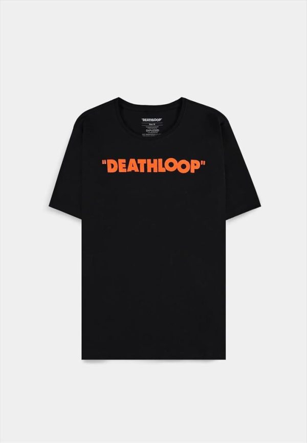 T-shirt deathloop (logo), black size xl