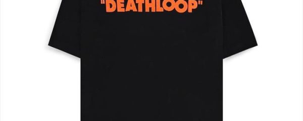 T-SHIRT DEATHLOOP (LOGO), Black Size L