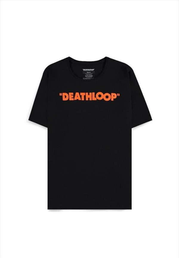 T-shirt deathloop (logo), black size l