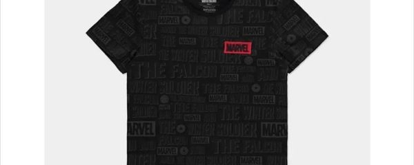T-SHIRT MARVEL (FALCON & THE WINTER SOLDIER), Black Size L
