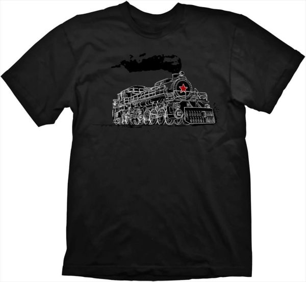 T-shirt metro exodus (aurora), black size m