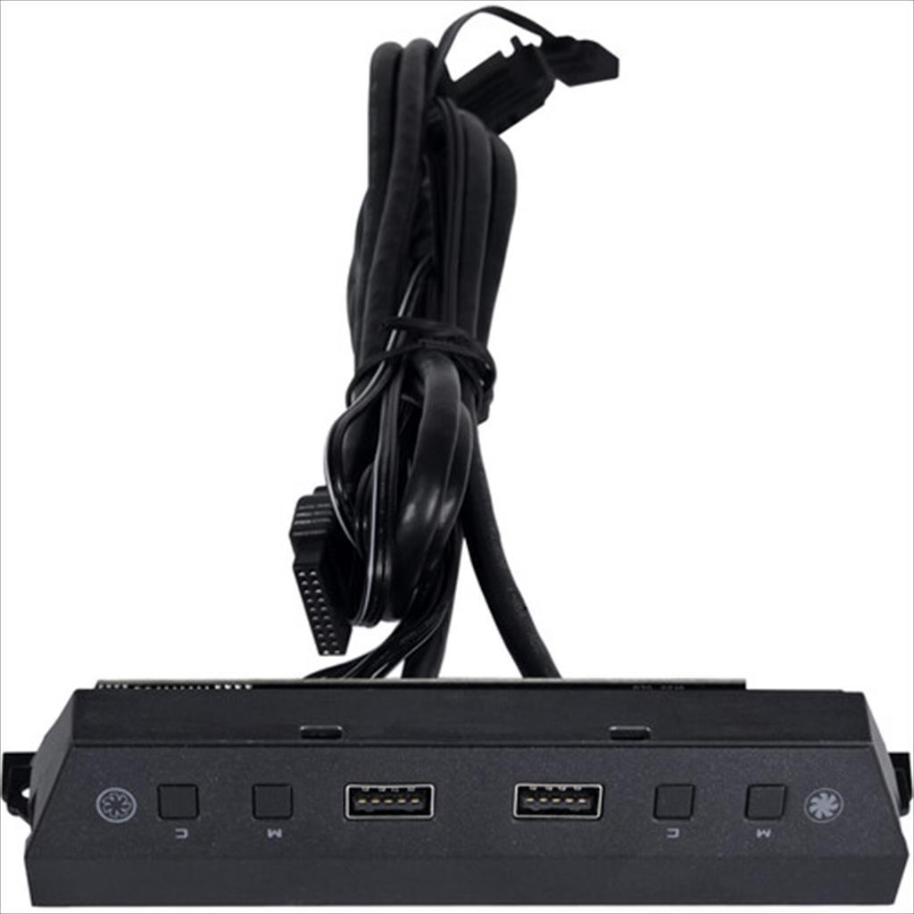 CASE Controller LIAN LI I/O-PANEL A-RGB FOR LANCOOL 216, BLACK LAN216-1X 02373