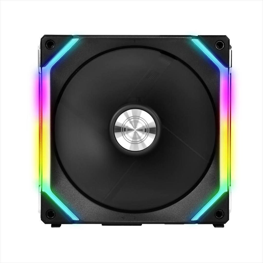 COOLERS CASE FAN 140mm LIAN LI UNI SL140 ARGB 1500 RPM PWM, Black, UF-SL140-1B 36416