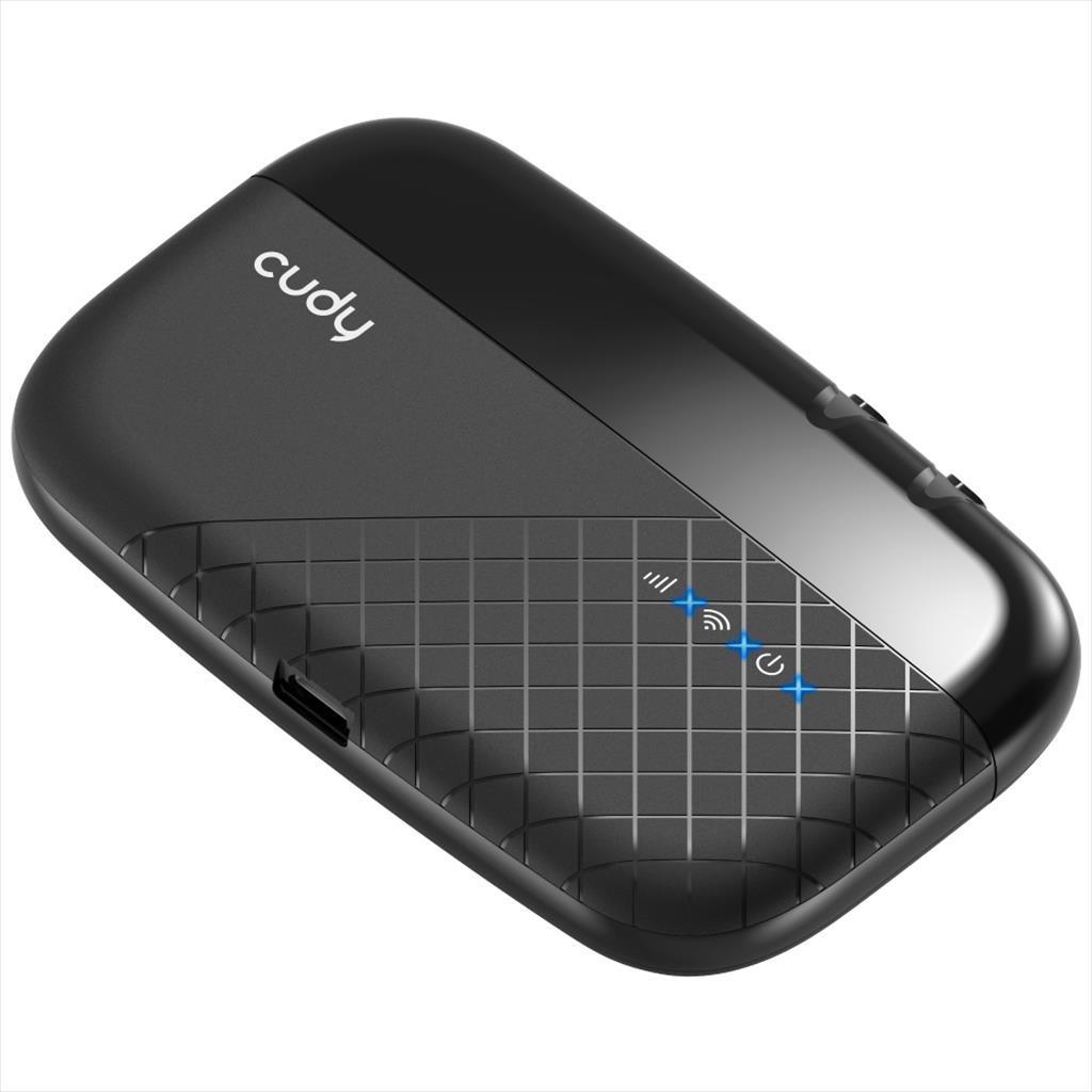 NET ROUTER WIRELESS 4G CUDY MF4 Up to 150/50 Mbps, 5-6 hours working hours, BLACK 17437