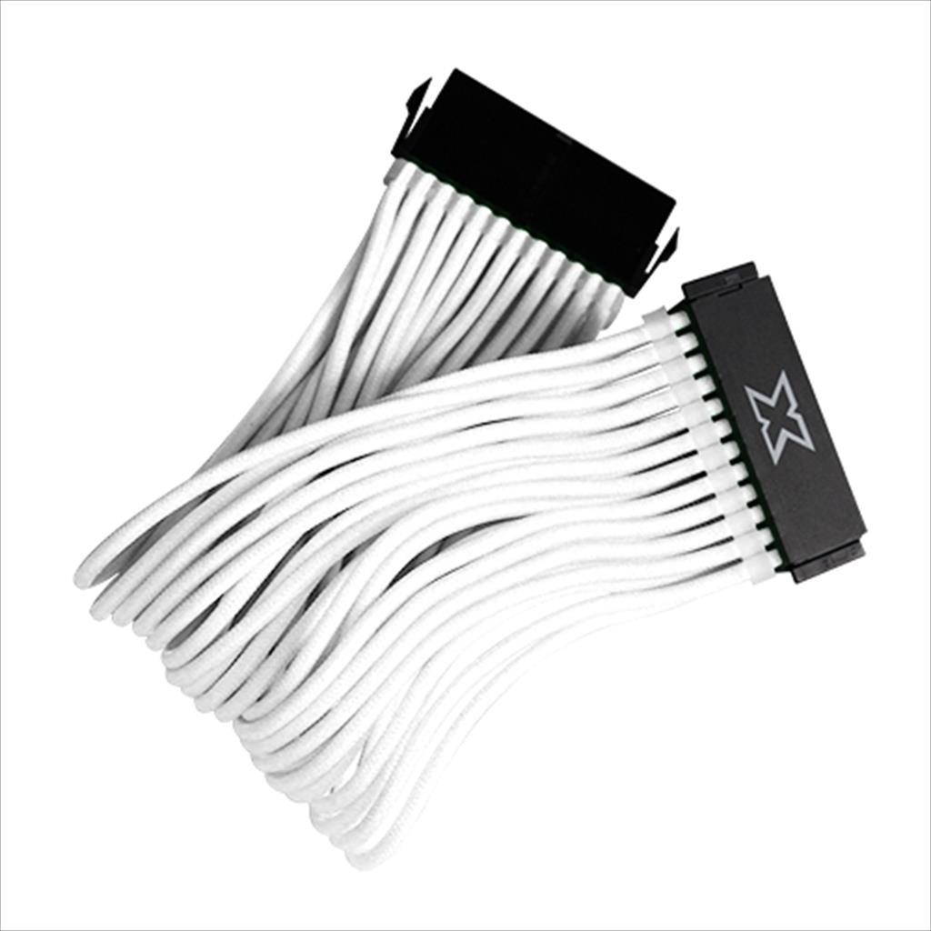 EXTENSION PSU XIGMATEK ATX 24-pin 25cm WHITE, EN47390 13419