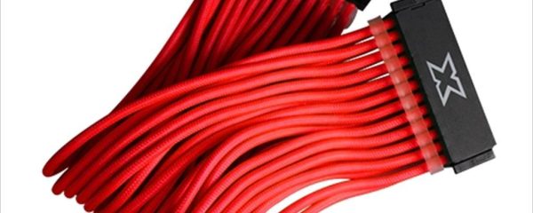 EXTENSION PSU XIGMATEK ATX 24-pin 25cm RED, EN47420