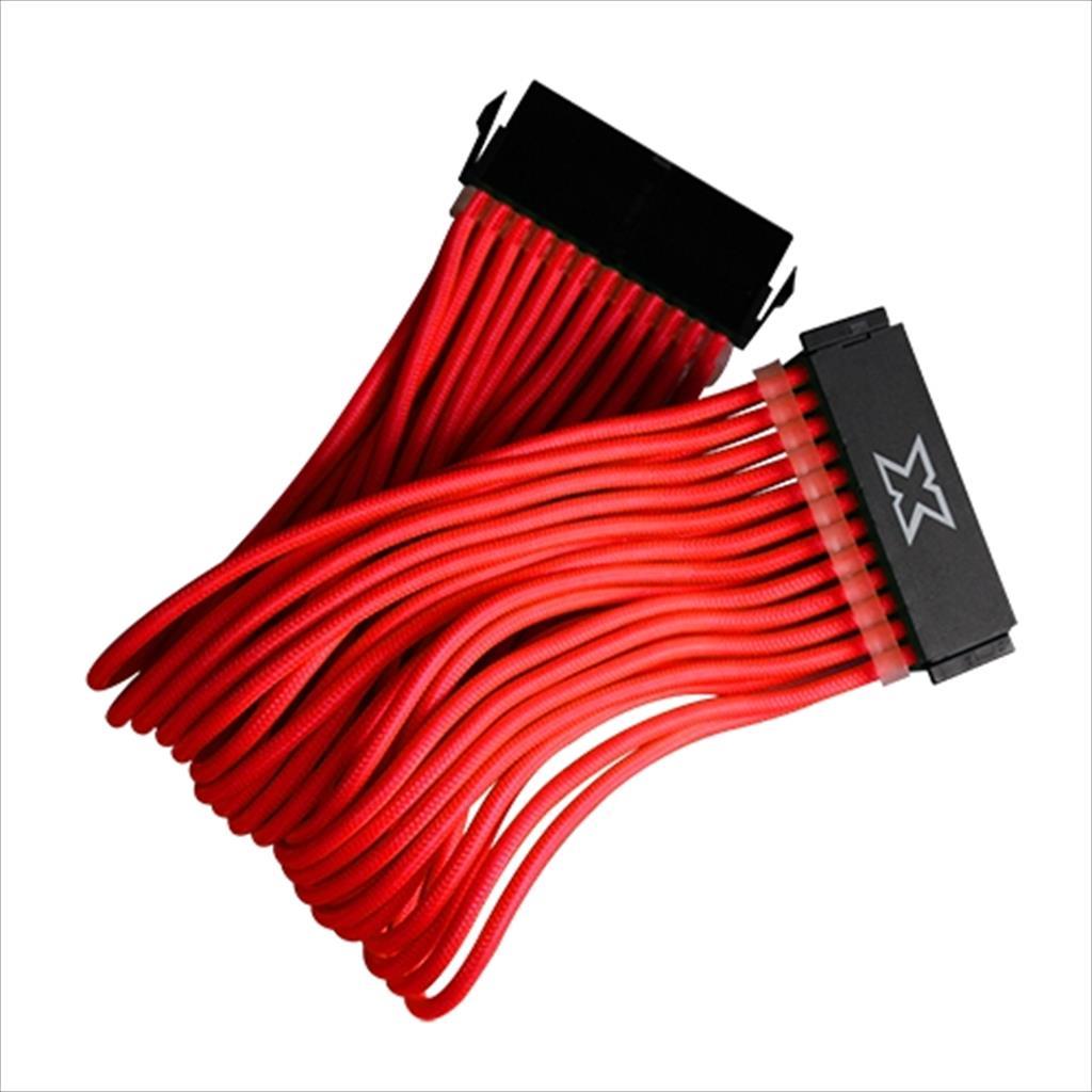 EXTENSION PSU XIGMATEK ATX 24-pin 25cm RED, EN47420 13420