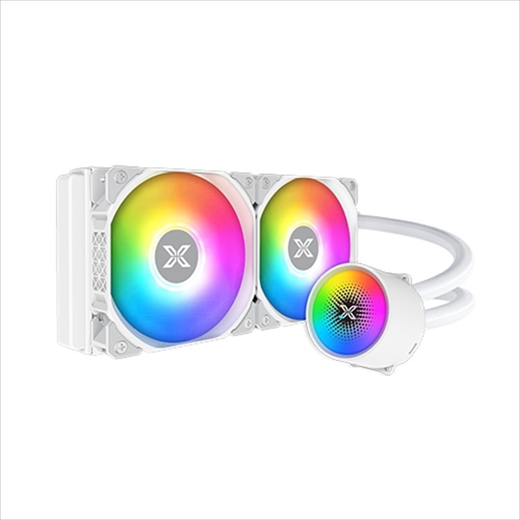 COOLERS CPU AIO XIGMATEK LIQUID KILLER X ARCTIC 240 ARGB, WHITE, 2x120mm ARGB Fan, EN47963 36421