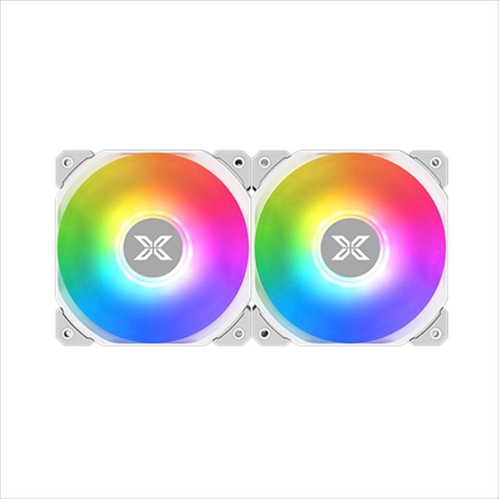 COOLERS CPU AIO XIGMATEK LIQUID KILLER X ARCTIC 240 ARGB, WHITE, 2x120mm ARGB Fan, EN47963 36421