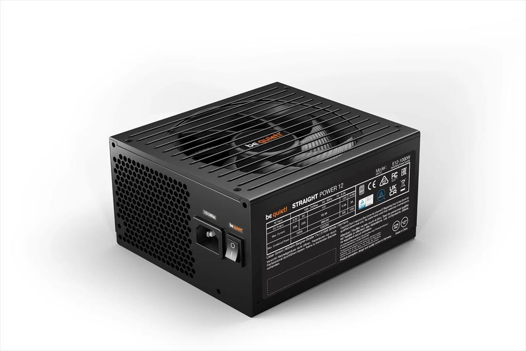 PSU 1000W BE QUIET! STRAIGHT POWER 12 w/PCIe 5.0, 80 Plus PLATINUM FULL MODULAR, BN338 26215
