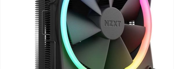 COOLERS CPU NZXT T120 RGB Black, 4 HEAT PIPES, RC-TR120-B1 AMD/INTEL