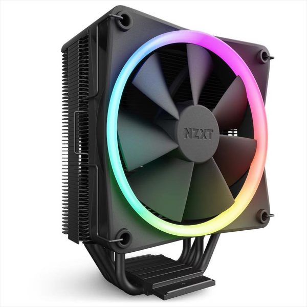 COOLERS CPU NZXT T120 RGB Black, 4 HEAT PIPES, RC-TR120-B1 AMD/INTEL 36441