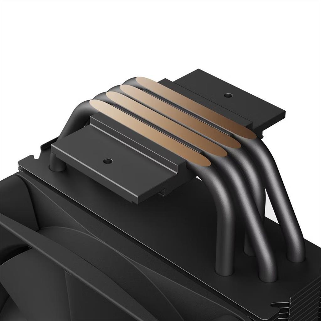 COOLERS CPU NZXT T120 RGB Black, 4 HEAT PIPES, RC-TR120-B1 AMD/INTEL 36441