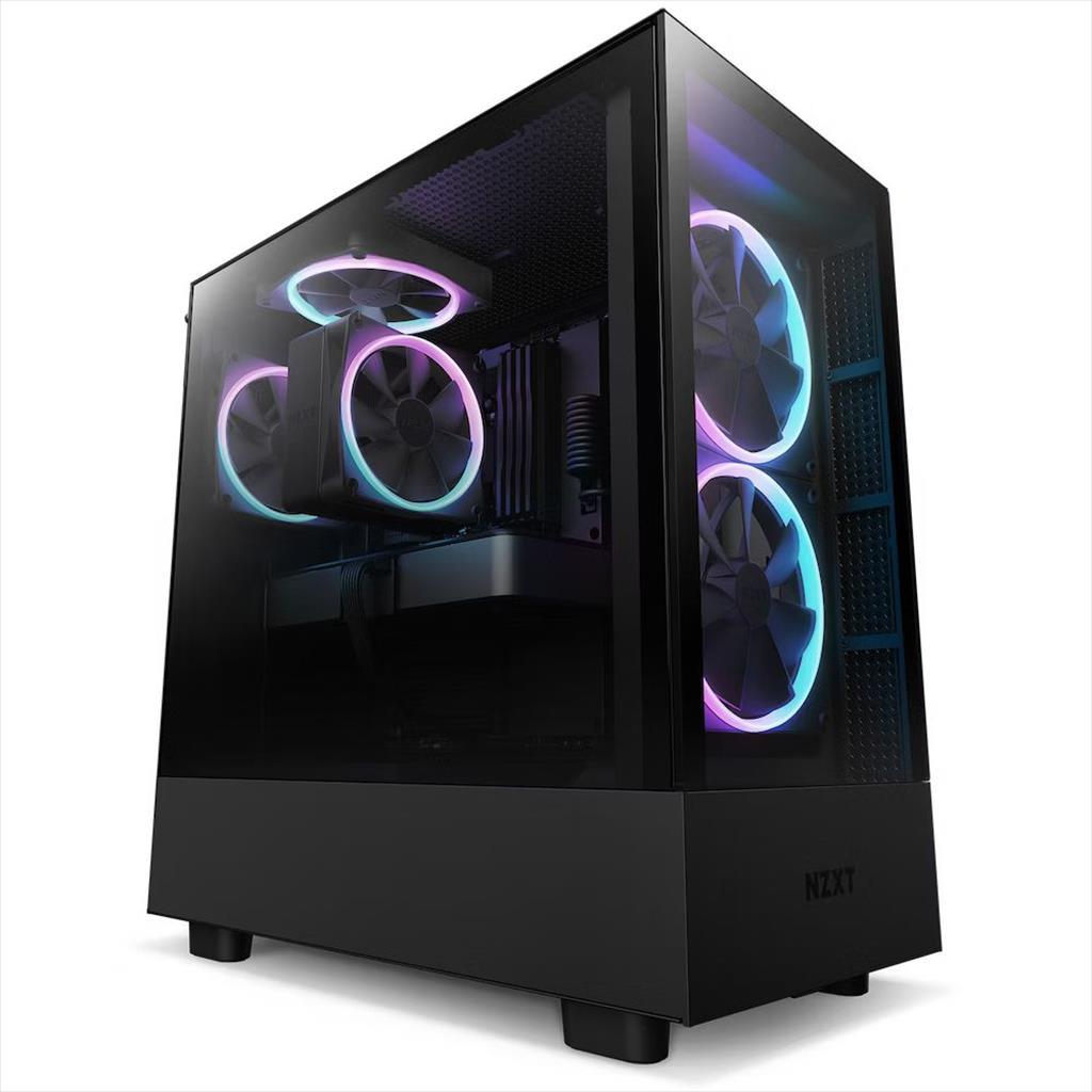 COOLERS CPU NZXT T120 RGB Black, 4 HEAT PIPES, RC-TR120-B1 AMD/INTEL 36441
