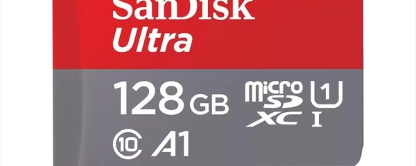 MEMORY CARD SANDISK ULTRA MICRO-SDXC UHS-I 128GB w/adapter 140mb/s SDSQUAB-128G-GN6MA