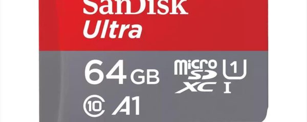 MEMORY CARD SANDISK ULTRA MICRO-SDXC UHS-I 64GB A1C10 w/adapter 140mb/s SDSQUAB-064G-GN6MA