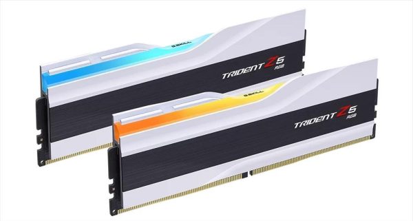 Ram ddr5 32gb(2x16gb) 6000mhz cl36 g.skill trident z5 rgb white f5-6000j3636f16gx2-tz5rw