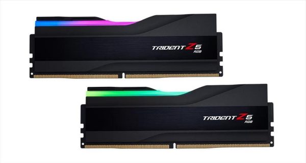 Ram ddr5 48gb(2x24gb) 6000mhz cl40 g.skill trident z5 rgb matte black f5-6000j4048f24gx2-tz5rk