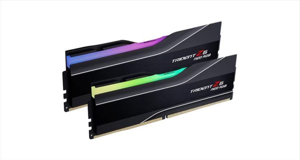 Ram ddr5 48gb(2x24gb) 6000mhz cl40 g.skill trident z5 neo rgb matte black f5-6000j4048f24gx2-tz5nr