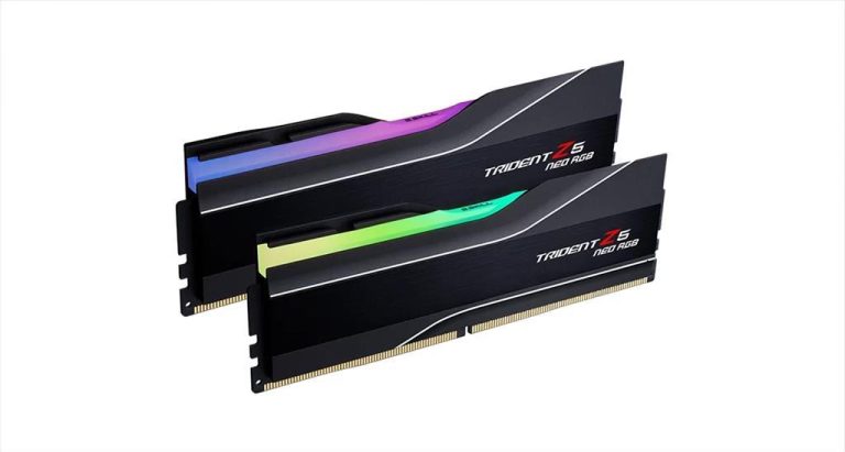 RAM DDR5 48GB(2x24GB) 6000MHz CL40 G.SKILL Trident Z5 NEO RGB matte black F5-6000J4048F24GX2-TZ5NR