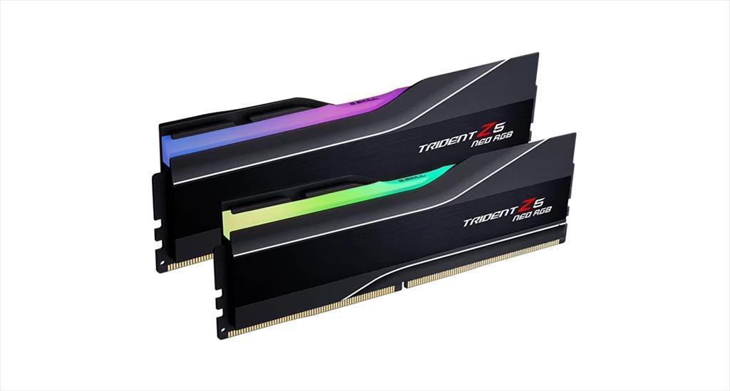 RAM DDR5 48GB(2x24GB) 6000MHz CL40 G.SKILL Trident Z5 NEO RGB matte black F5-6000J4048F24GX2-TZ5NR 03513