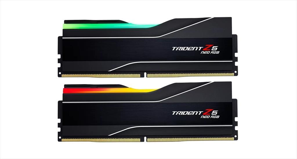 RAM DDR5 48GB(2x24GB) 6000MHz CL40 G.SKILL Trident Z5 NEO RGB matte black F5-6000J4048F24GX2-TZ5NR 03513