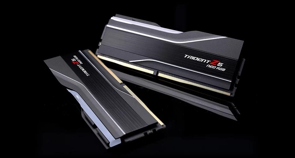 RAM DDR5 48GB(2x24GB) 6000MHz CL40 G.SKILL Trident Z5 NEO RGB matte black F5-6000J4048F24GX2-TZ5NR 03513