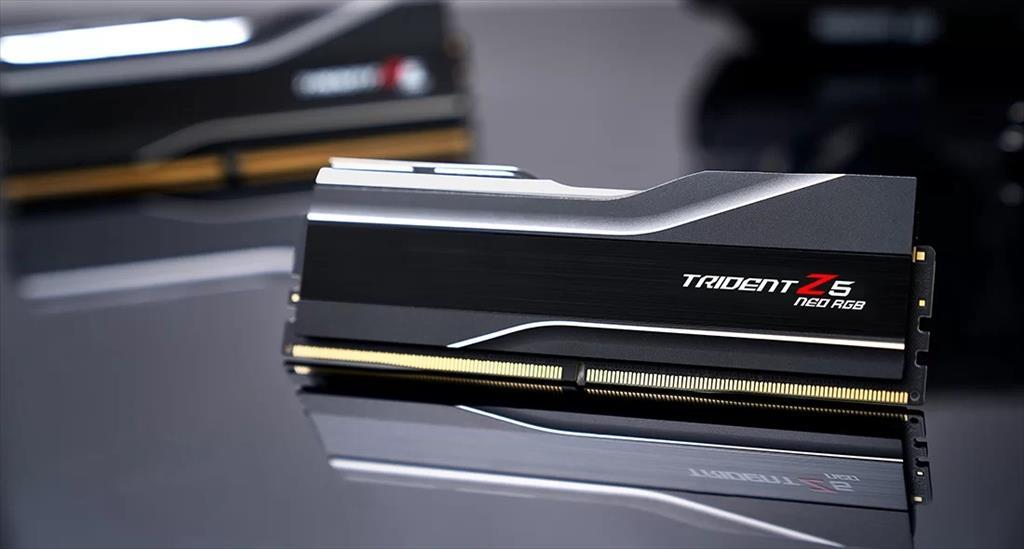 RAM DDR5 48GB(2x24GB) 6000MHz CL40 G.SKILL Trident Z5 NEO RGB matte black F5-6000J4048F24GX2-TZ5NR 03513