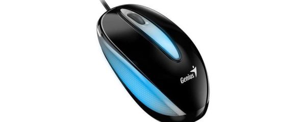 MOUSE WIRED USB GENIUS DX-Mini RGB Black